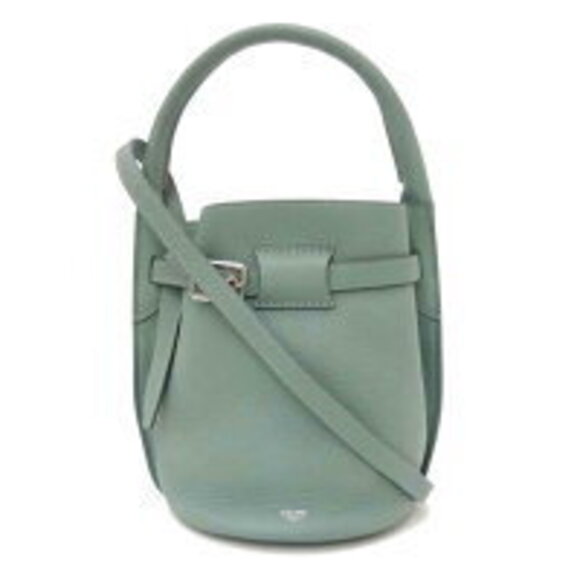 Celine Handbags - Celine Big Bag Grained Calfskin 2Way Shoulder Bag Green